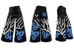 Night line blue white - phat pants for Sami