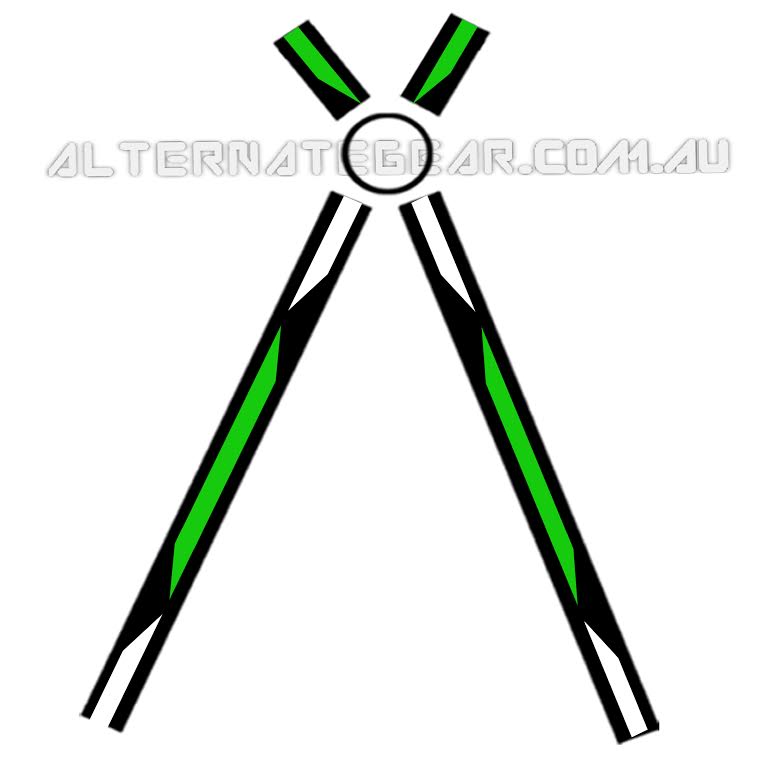..MOH -green and white  phat pants