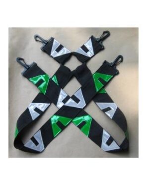 .Azuma green - matching suspenders for Azuma phats