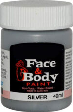 Face & Body paint silver 40ml