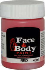 Face & Body paint red 40ml