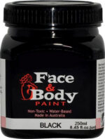 .Face & body paint black 250ml