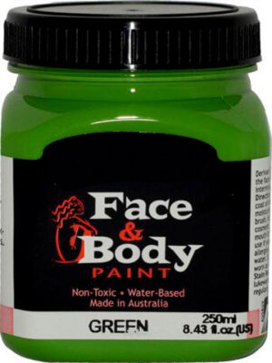 .Face & body paint green 250ml