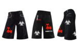 Hardstyle red white phat shorts