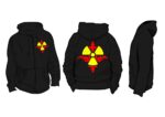 Radioactive yellow & red Hoodie