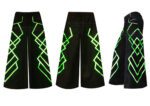 .Laser phat pants green