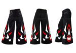 Linear - phat pants with free matching suspenders