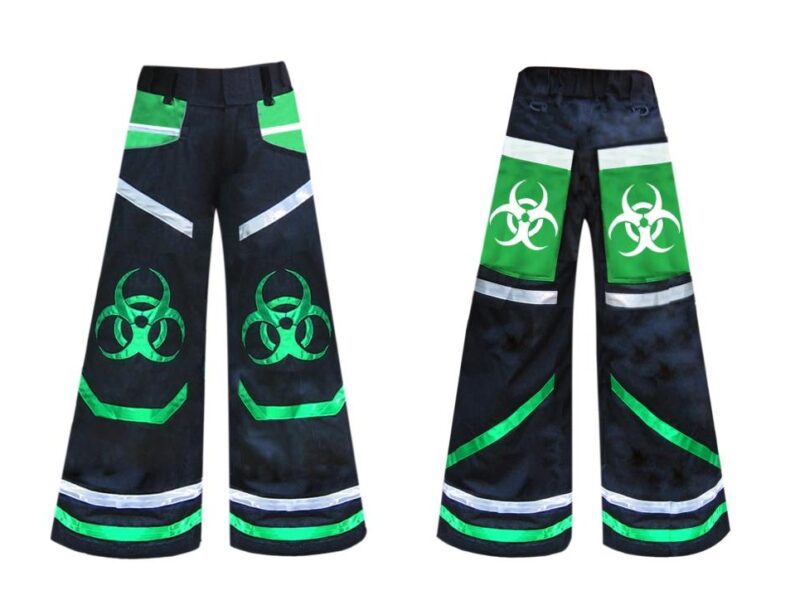 .Phat pants Biostyle Green with free suspenders