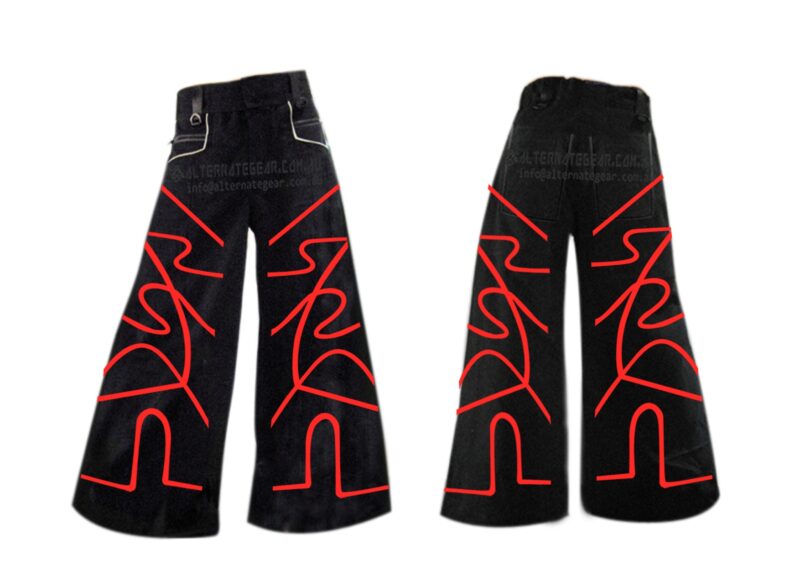 Phat pants Magnitude red