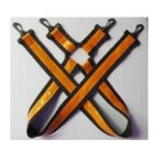 Suspenders orange on Black