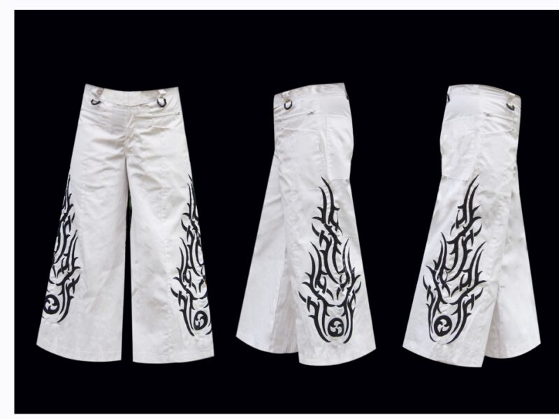 phat pants Tribal white