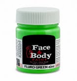 ..Face paint fluro Green 40ml