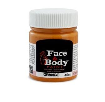 Face & Body paint orange 40ml