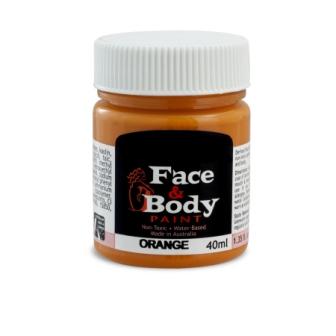 Face & Body paint orange 40ml