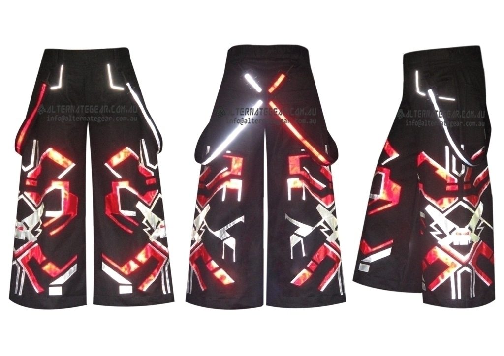 Redd - Phat pants with free matching suspenders